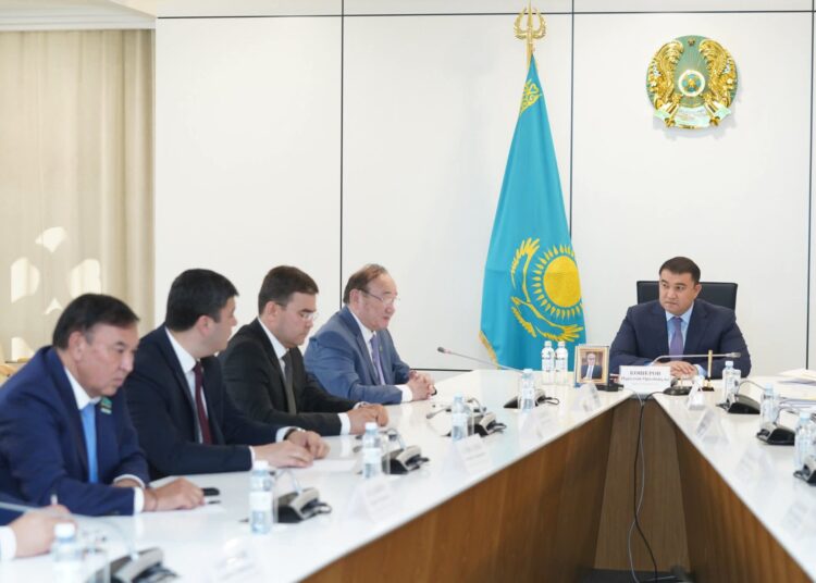 ТҮРКІСТАН ОБЛЫСЫНЫҢ ӘКІМІ ҚР ПАРЛАМЕНТІ СЕНАТЫ МЕН МӘЖІЛІСІНІҢ ДЕПУТАТТАРЫМЕН КЕЗДЕСТІ