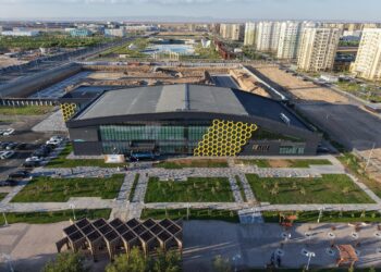 ТҮРКІСТАНДА ЖАҢА СПОРТТЫҚ-САУЫҚТЫРУ ОРТАЛЫҒЫ АШЫЛДЫ