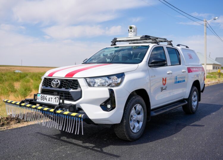 ГАЗДЫҢ ШЫҒУ ҚАУПІН АНЫҚТАЙТЫН ЗАМАНАУИ МОБИЛЬДІ ЗЕРТХАНА ТАНЫСТЫРЫЛДЫ