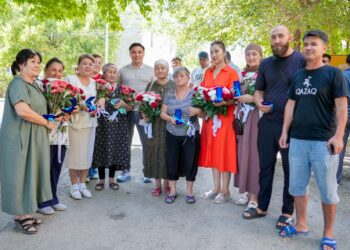 КӨКСАЙ ШАҒЫНАУДАНЫ ТҰРҒЫНДАРЫНА ЖАҢА ПӘТЕР КІЛТТЕРІ ТАБЫСТАЛДЫ