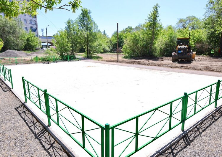 В Абайском районе активно реализуются проекты благоустройства