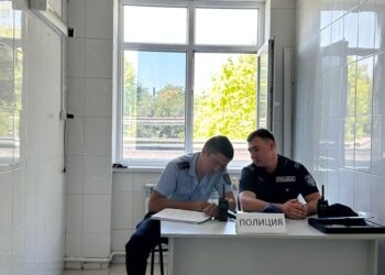 ШЫМКЕНТТЕ МЕДИЦИНА ҰЙЫМДАРЫНДА ПОЛИЦИЯ БЕКЕТТЕРІ АШЫЛДЫ