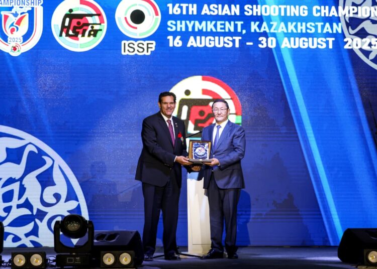 Шымкентте спорттық атудан XVI Азия чемпионаты басталды
