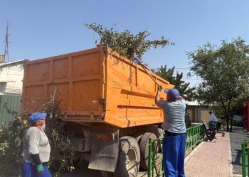 ШЫМКЕНТ ҚАЛАСЫНДА «ТАЗА ҚАЛА» ЖАЛПЫ ҚАЛАЛЫҚ АКЦИЯСЫ ӨТТІ