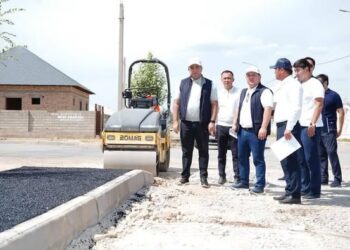 Н.КӨШЕРОВ ТҮРКІСТАНДАҒЫ ЖОЛДАРДЫҢ ҚҰРЫЛЫСЫН ПЫСЫҚТАДЫ