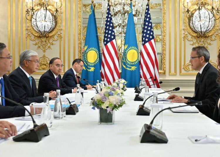 Мемлекет басшысы PepsiCo қоры директорлар кеңесінің төрағасы Стивен Кихоны қабылдады