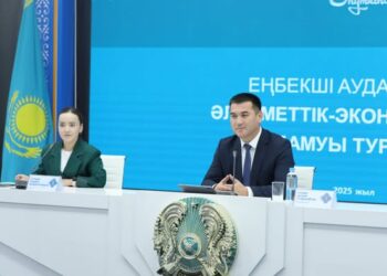 ЕҢБЕКШІ АУДАНЫНДА ИНФРАҚҰРЫЛЫМ МЕН КОММУНАЛДЫҚ ЖҮЙЕЛЕРДІ ДАМЫТУ БАҒЫТЫНДАҒЫ  ЖҰМЫСТАР ЖАЛҒАСУДА