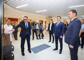 В Шымкенте открылась новая школа в рамках проекта «Келешек мектебі»