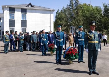 В ШЫМКЕНТЕ ТОРЖЕСТВЕННО ОТКРЫЛСЯ НОВЫЙ УЧЕБНЫЙ КОРПУС ВОЕННОГО КОЛЛЕДЖА ИМЕНИ САБЫРА РАХИМОВА