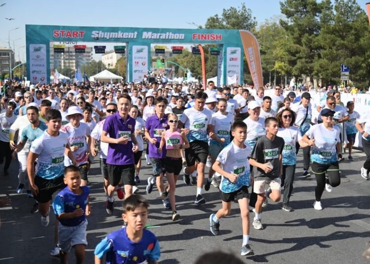 Определены победители массового забега «Shymkent Marathon – 2025»