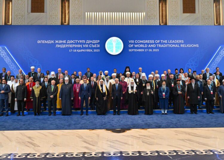 Қазақстан Президенті Әлемдік және дәстүрлі діндер көшбасшыларының VIII съезінің ашылуында сөз сөйледі