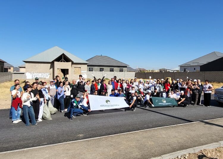 АБАЙ АУДАНЫНДА БҮКІЛӘЛЕМДІК ТАЗАЛЫҚ КҮНІНЕ ОРАЙ ЖАЛПЫҚАЛАЛЫҚ СЕНБІЛІК ӨТТІ
