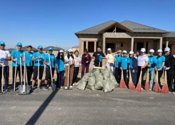 АБАЙ АУДАНЫНДА БҮКІЛӘЛЕМДІК ТАЗАЛЫҚ КҮНІНЕ ОРАЙ ҰЙЫМДАСТЫРЫЛҒАН ЖАЛПЫҚАЛАЛЫҚ СЕНБІЛІК ӨТТІ
