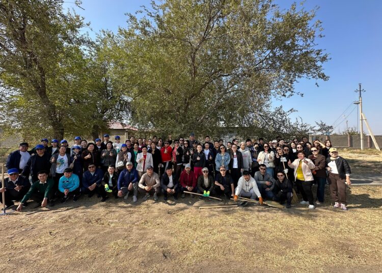 Қайнарбұлақта жалпықалалық сенбілік өтті