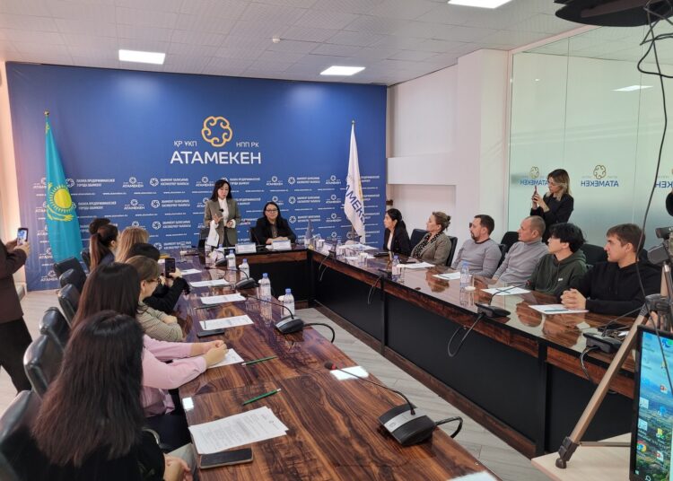 Кәсіпкерлер палатасында әйелдерге арналған тренинг өтті