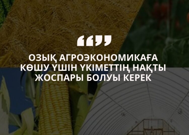 АУЫЛ ШАРУАШЫЛЫҒЫН ДАМЫТУ – ЭКОНОМИКАНЫҢ СТРАТЕГИЯЛЫҚ БАҒЫТЫ