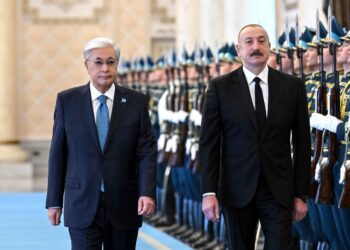 Мемлекет басшысы Әзербайжан Президентімен келіссөз жүргізді