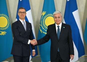 МЕМЛЕКЕТ БАСШЫСЫ ФИНЛЯНДИЯ ПРЕЗИДЕНТІ АЛЕКСАНДР СТУББПЕН КЕЛІССӨЗ ЖҮРГІЗДІ