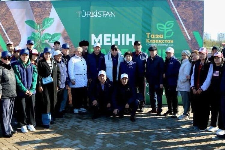 «ДЕНДРОСАЯБАҚТА» КҮЗГІ АҒАШ ОТЫРҒЫЗУ АКЦИЯСЫ ӨТТІ