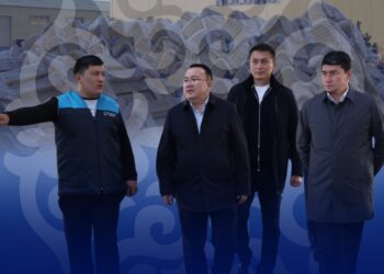 САУАН ҚАЛАСЫНЫҢ ДЕЛЕГАЦИЯ МҮШЕЛЕРІ САУРАНДАҒЫ ӨНДІРІСТІК АЛАҢДАРМЕН ТАНЫСТЫ