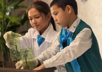 «Таза Қазақстан»: жители Шымкента вносят вклад в улучшение экологического облика города