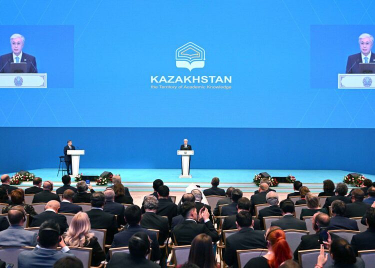 ПРЕЗИДЕНТ КАЗАХСТАНА ПРИНЯЛ УЧАСТИЕ В МЕЖДУНАРОДНОМ ФОРУМЕ СТРАТЕГИЧЕСКИХ ПАРТНЁРОВ «КАЗАХСТАН – РЕГИОН АКАДЕМИЧЕСКОГО ОБРАЗОВАНИЯ»