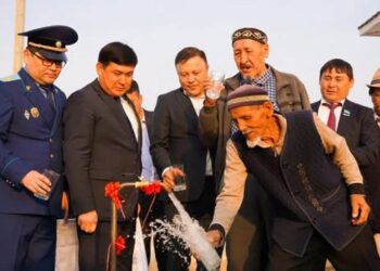 РЕСПУБЛИКА КҮНІНЕ ОРАЙ ТҮРКІСТАН ОБЛЫСЫНДА ҮШ АУЫЛДЫҢ АУЫЗ СУ ЖҮЙЕСІ ІСКЕ ҚОСЫЛДЫ