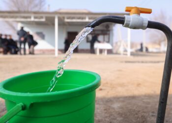 В ШЫМКЕНТЕ В ЖИЛОМ МАССИВЕ «АЙКӨЛ» ЗАПУСТИЛИ СИСТЕМУ ВОДОСНАБЖЕНИЯ