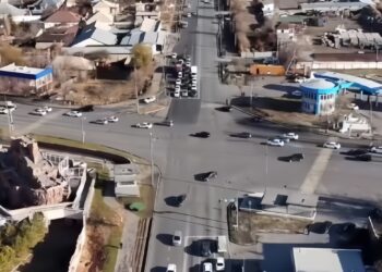 ҚАЛАНЫҢ ЖОЛ-КӨЛІК ИНФРАҚҰРЫЛЫМЫН ДАМЫТУ ЖҰМЫСТАРЫ ЖАЛҒАСУДА