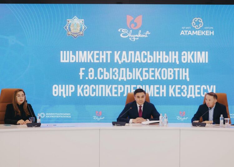 В Шымкенте прошла традиционная встреча акима города с предпринимателями