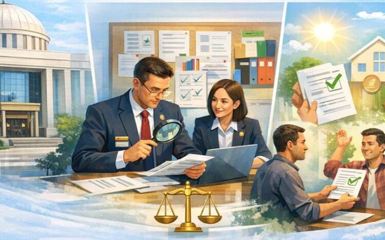 МҚІА ТҮРКІСТАН ОБЛЫСЫ БОЙЫНША ДЕПАРТАМЕНТІ: ҚЫЗМЕТ АЛУШЫНЫҢ БҰЗЫЛҒАН ҚҰҚЫҚТАРЫ ҚАЛПЫНА КЕЛТІРІЛДІ