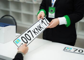 «ЦОН» мобильді қосымшасында автокөлік нөміріне онлайн тапсырыс беруге болады