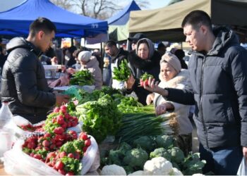 Қолжетімді баға, сапалы өнім: Шымкенттегі сенбілік жәрмеңкелер өтуде
