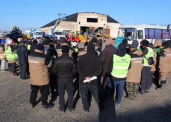 ОРДАБАСЫ АУДАНЫНДА ЕҢБЕК ҰЖЫМЫМЕН МАЗМҰНДЫ АҚПАРАТТЫҚ КЕЗДЕСУ ӨТТІ