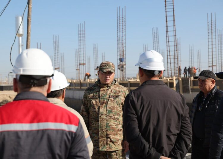 В Алматы и Туркестане строятся новые объекты военной инфраструктуры Национальной гвардии