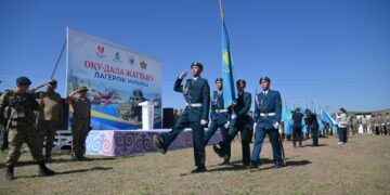 Шымкентте 6 мыңнан астам жас әскери-далалық оқу жиынынан өтті