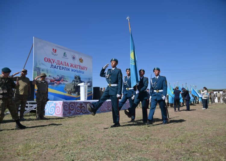 Шымкентте 6 мыңнан астам жас әскери-далалық оқу жиынынан өтті