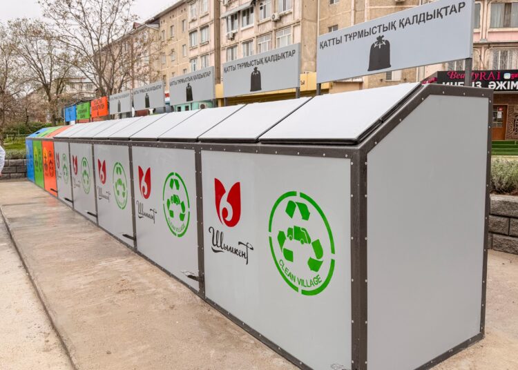 ШЫМКЕНТТЕ ҚАЛДЫҚТЫ БӨЛЕК ЖИНАУ БОЙЫНША ПИЛОТТЫҚ ЖОБА ІСКЕ ҚОСЫЛУДА