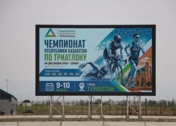 ТҮРКІСТАНДА ТРИАТЛОННАН ҚАЗАҚСТАН ЧЕМПИОНАТЫ ӨТТІ
