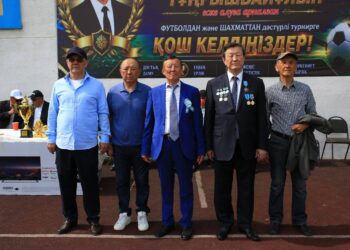 НҰРЛЫБАЙ ҚАСЫМБЕКОВТЫ ЕСКЕ АЛУҒА АРНАЛҒАН ДӘСТҮРЛІ ТУРНИР ӨТТІ