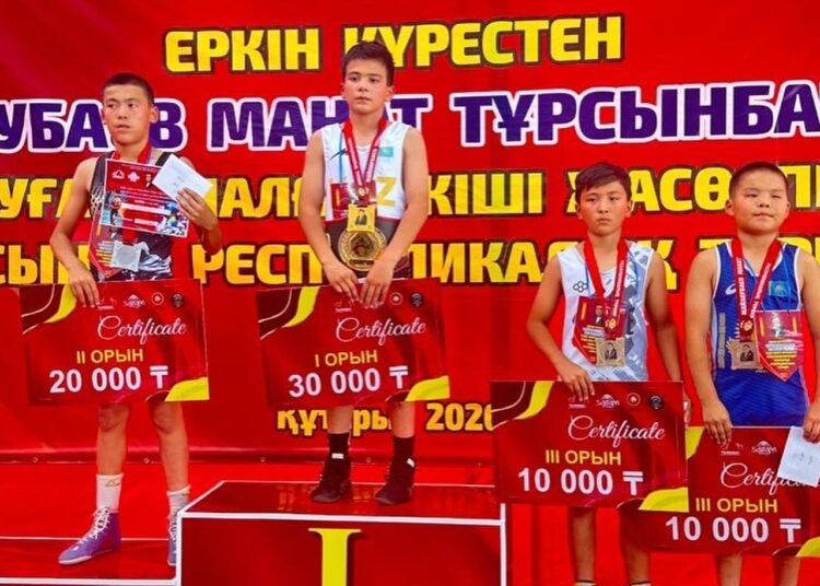 САЙРАМДА ЕРКІН КҮРЕСТЕН РЕСПУБЛИКАЛЫҚ ТУРНИР ӨТТІ