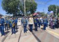Последний звонок под звуки военного оркестра: необычная церемония прошла в школе-лицее №210 Алматы
