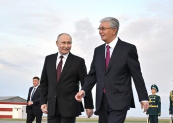 Ресей Президенті Владимир Путин Қазақстанға мемлекеттік сапармен келді