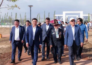 В ШЫМКЕНТЕ ОТКРЫЛИ КРУПНЕЙШИЙ ЭКОПАРК НА МЕСТЕ БЫВШЕГО ПОЛИГОНА 