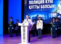 В Шымкенте торжественно отметили День казахстанской полиции