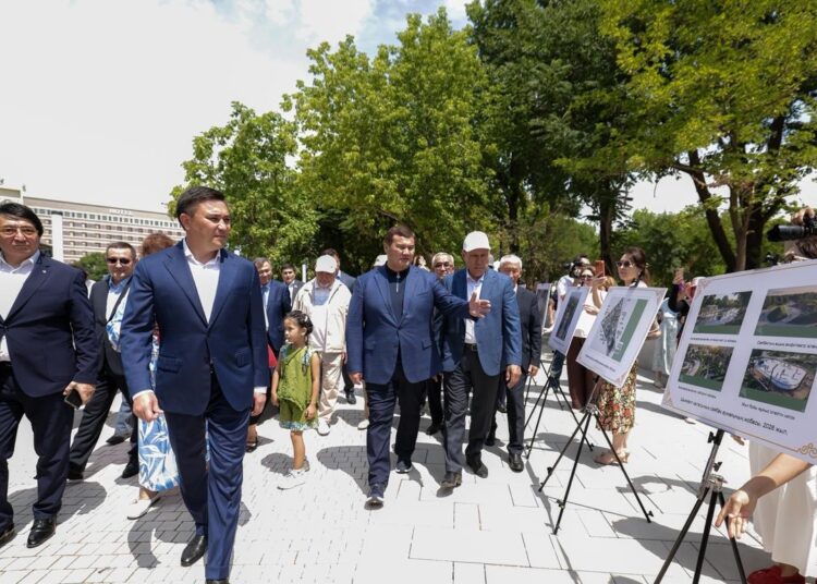 ПЕРВЫЙ ЗАМЕСТИТЕЛЬ ПРЕМЬЕР-МИНИСТРА НУРЛЫБЕК НАЛИБАЕВ ПРИНЯЛ УЧАСТИЕ В ОТКРЫТИИ CITY PARK В ШЫМКЕНТЕ