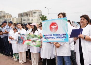 Шымкентте «Есірткісіз қала» акциясы ұйымдастырылды