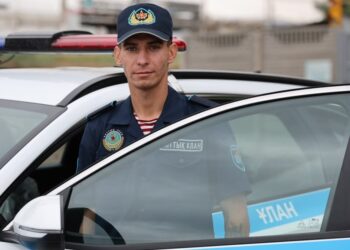 Тілге құрмет – жүректен: қазақшаға судай Ұлттық ұлан сарбазы көпке үлгі