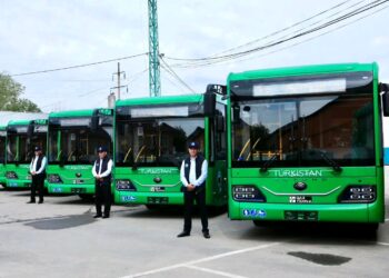 ҚҰРЫЛТАЙ КҮНІ ТҮРКІСТАН ОБЛЫСЫНДА ҚОҒАМДЫҚ КӨЛІКТЕР ТЕГІН ҚАТЫНАЙДЫ
