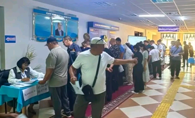 ҚҰРЫЛТАЙ САЙЛАУЫНДА ТҮРКІСТАН ОБЛЫСЫНЫҢ ТҰРҒЫНДАРЫ АСА БЕЛСЕНДІ